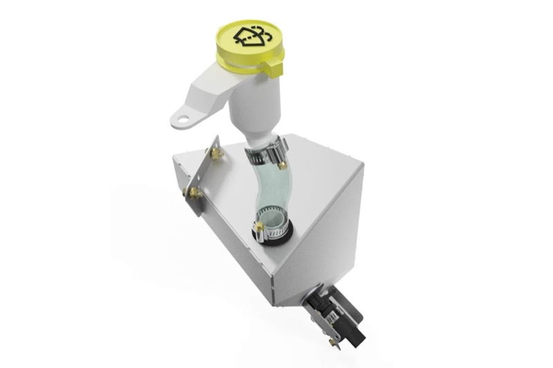 Motobilt Windshield Washer Fluid Tank Relocator Kit