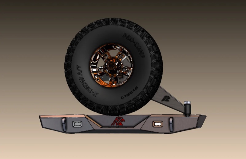 Next Venture Motorsports Rear Bumper Rimrocker