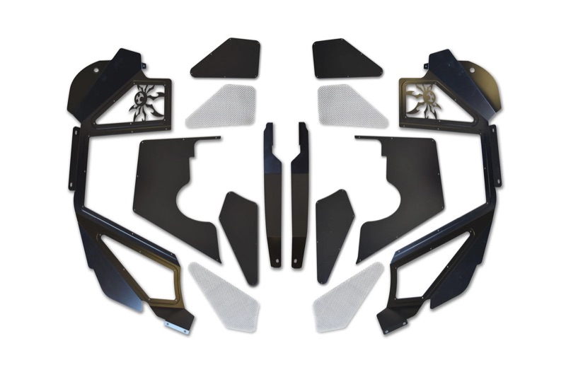 Poison Spyder Vented Front Inner Fender Kit