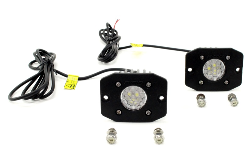 Rigid Industries Ignite Flood Diffused Backup Light Kit Flush Mount