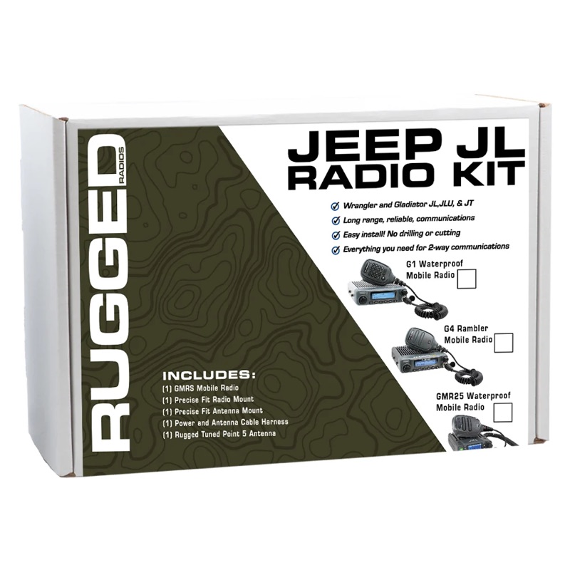 Rugged Radios GMRS Mobile Radio Kit