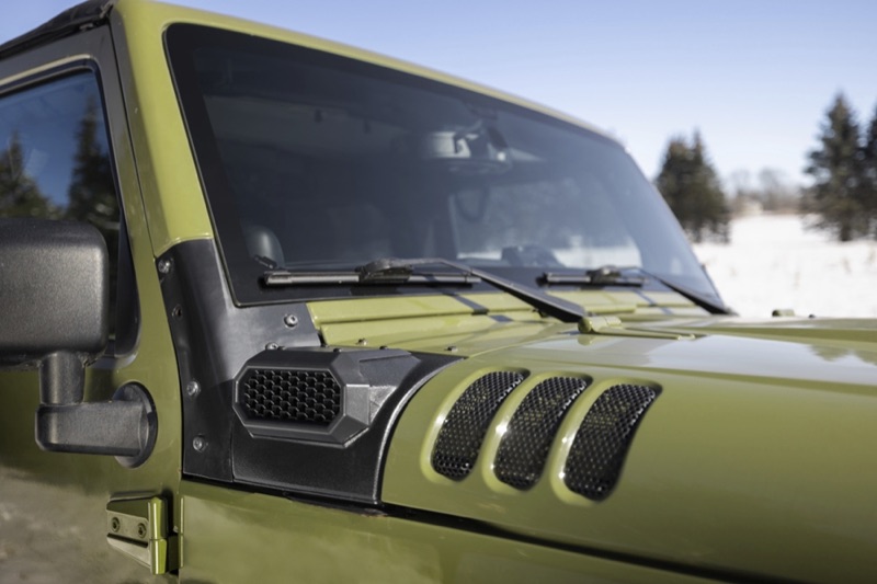 Rugged Ridge AmFib Low Mount Snorkel